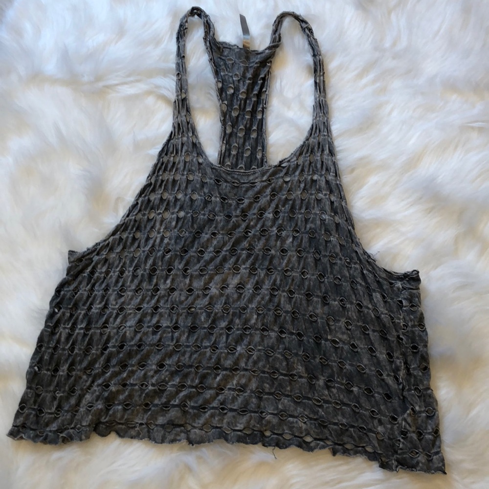 💜 distressed tank